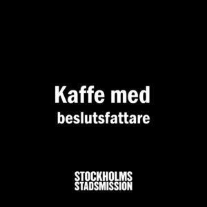 Kaffe med beslutsfattare
